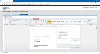 Integrierte, kostenlose Textverarbeitungssoftware im Browser