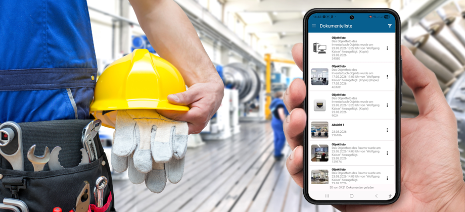 Die Raumbuch-App ist das ideale Werkzeug für die Erfassung, Beschreibung und Dokumentation von Räumen mit dem Smartphone und dem Tablet